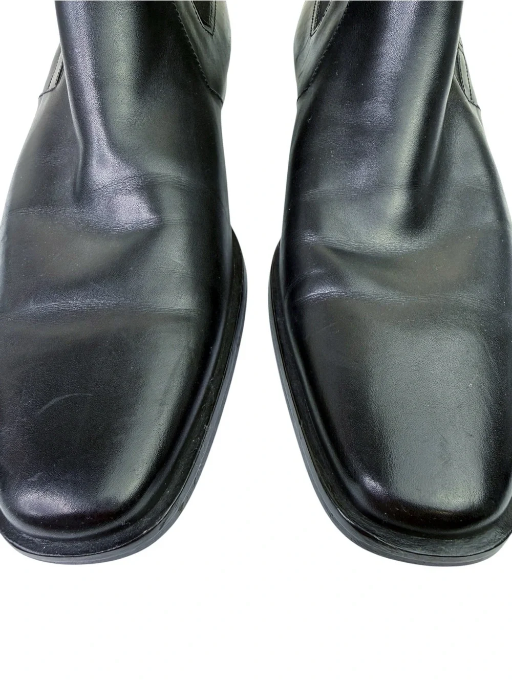 Hugo Boss Leather Boots Black Size 10.5 Men’s